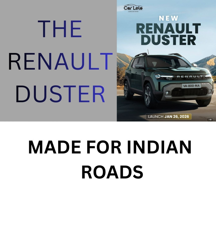 Renault duster SUV power. comfort. Control